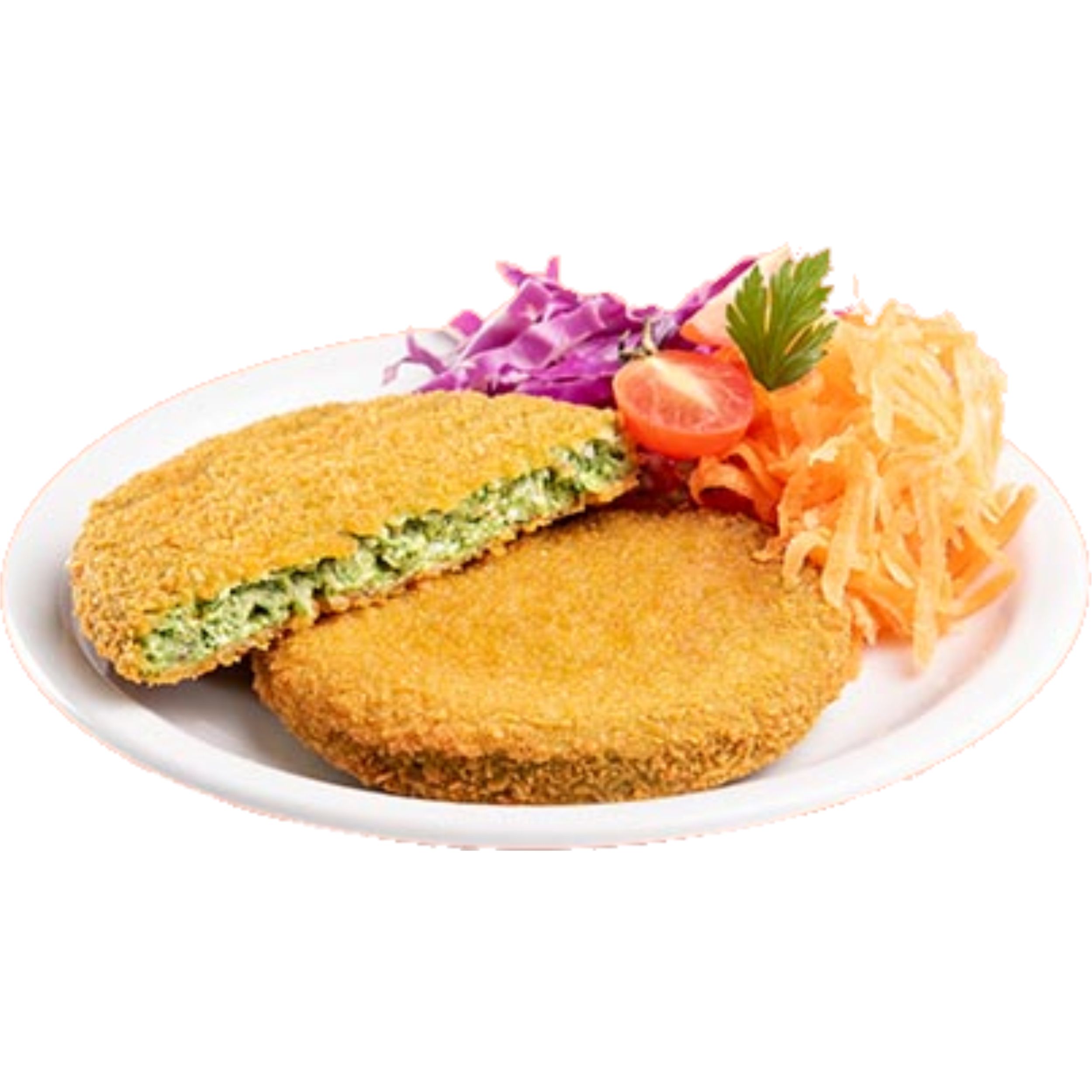 Medallones de pollo con espinaca x 1kg